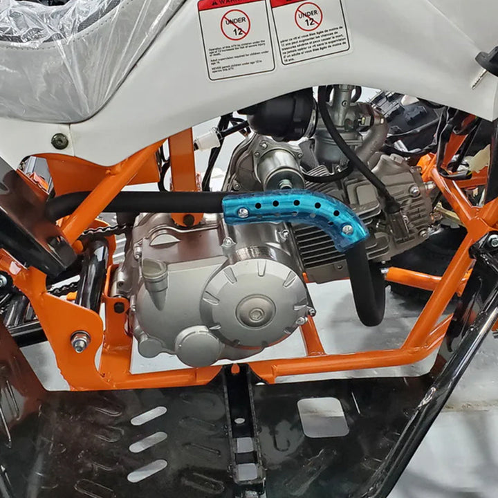 GIO BLAZER 125S ATV Orange Engine